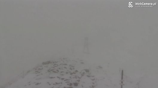 Dziś pierwszy śnieg na Kasprowym Wierchu