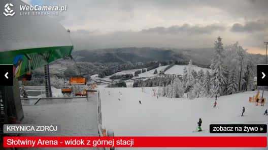 Widok z Kamery na Ulicę Krupówki w Zakopanem na żywo