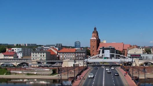 Widok z Kamery na Gorzów Wielkopolski na żywo