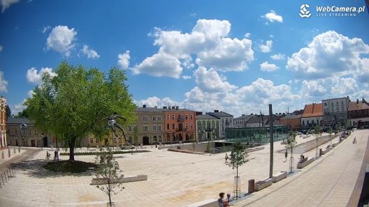 Widok na Rynek w Częstochowie