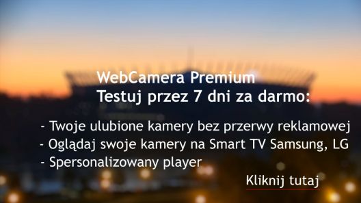 Zaloguj się i oglądaj kamery bez reklam.