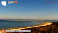 Widoki z kamer na 50 najpiękniejszych plaż w Polsce.