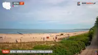 Widoki z kamer na 50 najpiękniejszych plaż w Polsce.