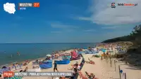 Widoki z kamer na 50 najpiękniejszych plaż w Polsce.