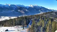 Obraz na żywo z górnej stacji ośrodka narciarskiego Bachledka Ski&Fun.