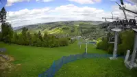Bieszczad.ski - widok z górnej stacji NOWOŚĆ