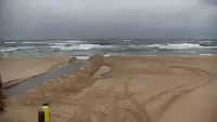 Widok z Kamery na plażę w Bobolinie