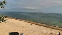Widok na plażę w Chłapowie