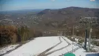 Widok z Kamery na stację narciarską CZANTORIA