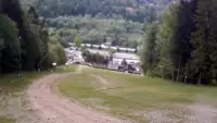 Ustroń - widok na stok Czantoria