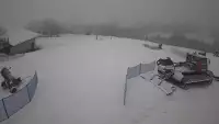 Widok na stację narciarską Czerwienne SKI na Podhalu.