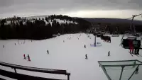 Wyciąg Diament w Kompleksie narciarskim Zieleniec zaprasza na narty.