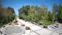 Widok na deptak w Dziwnówku