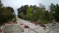 Widok na deptak w Dziwnówku