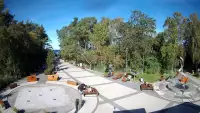 Widok na deptak w Dziwnówku