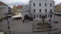 Ujęcie na przepiękne miasteczko - Gliwice.