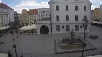 Ujęcie na przepiękne miasteczko - Gliwice.