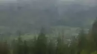 Kamera z Gubałówki z widokiem na Kasprowy Wierch.