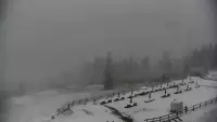Widok z Kamery na panoramę Tatr.