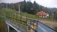 Obraz z kamery na stoku w ośrodku narciarskim Henryk SKI