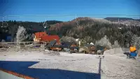 Obraz z kamery na stoku w ośrodku narciarskim Henryk SKI