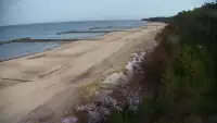 Kamera w Jarosławcu z widokiem na plażę