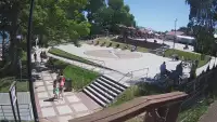 Widok z Kamery na plac widokowy Róża Wiatrów w Jarosławcu