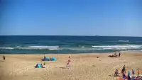 Widok z Kamery na plażę z kurortu Jastrzębia Góra