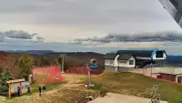 Widok na Tatry z obrotowej kamery na Jaworzynie Krynickiej