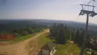 Obraz na żywo z Jaworzyny Krynickiej.