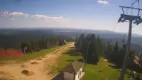 Obraz na żywo z Jaworzyny Krynickiej.