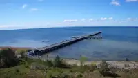Widok na Promenadę i Molo w Juracie