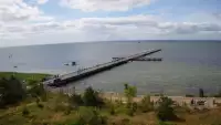 Widok na Promenadę i Molo w Juracie