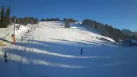Zdjęcie z kamery na stację Jurgów ski Hawrań