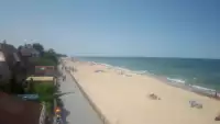Sarbinowo plaża kamera na plaży