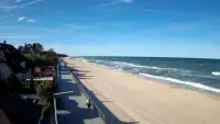 Sarbinowo plaża kamera na plaży