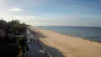 Sarbinowo plaża kamera na plaży