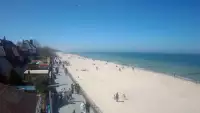 Sarbinowo plaża kamera na plaży