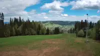 Kaniówka - widok z górnej stacji NOWOŚĆ