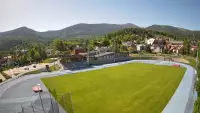 Widok z kamer na stadion Sportowy im. Ireny Szewińskiej