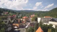 Karpacz - widok panoramiczny na deptak
