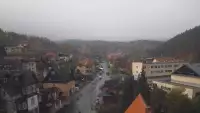 Karpacz - widok panoramiczny na deptak