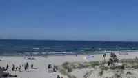 Obraz na żywo z plaży w Karwi