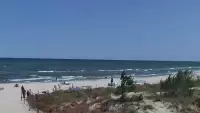Obraz na żywo z plaży w Karwi