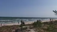 Obraz na żywo z plaży w Karwi