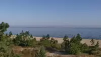 Obraz na żywo z plaży w Karwi