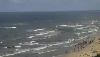 Widok na plażę i morze w Kątach Rybackich - zobacz