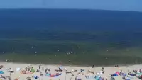 Widok na plażę i morze w Kątach Rybackich - zobacz
