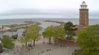 Widok na latarnię morską w Kołobrzegu - NOWOŚĆ