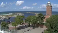 Widok na latarnię morską w Kołobrzegu - NOWOŚĆ